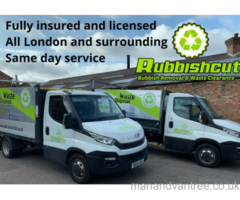 Fully Insured and Licensed Same Day Service Rubbish or House Clearance Waste Disposal Junk Removal