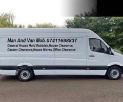Man and van, Warrington, House Removals, House Clearance, Rubbish Removals