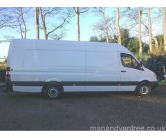 Man and big van for single item to full load and motorbikes recovery