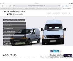 Man and van removals hire Peterborough