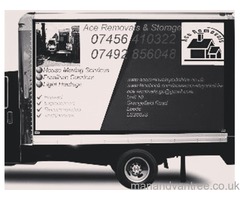 Ace Removals + Storage 2 Man and Van Removal Movers Hire Huddersfield