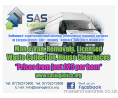 SAS Logistics for Plymouth Man and Van services