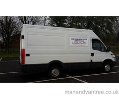 Newcastle upon Tyne man van hire removals