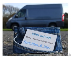 JOHN and VAN – Home & House Removals - Quotes start from £19!