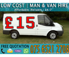 CHEAP LONDON MAN with VAN Hire - We Do REMOVALS BIKE HIRE RECOVERY COLLECTION DELIVERY at LOW RATES