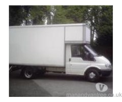 Man and Man (large box Luton van)  Birmingham