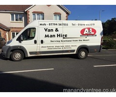 Glasgow Man with a Van Cheap Vah Transport Hire