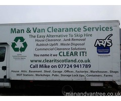 CLEAR IT are the North East of Scotland's favourite junk clearance and rubbish removal company