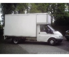 Man with a Van ( Box Luton Van) With Tailgate, Trolley, & Blankets, West Midlands