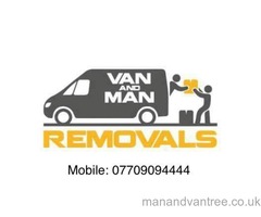 Cheap man and van from single to full van load