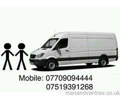 Man and van Liverpool 24/7 house removals cheap prices from single to full van load