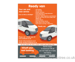 READY VAN  Man and van Services