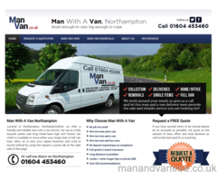 Man With A Van Northampton & Surrounding Areas