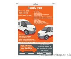 READY VAN  Your van and man service