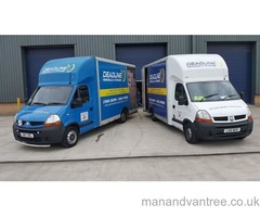 Man and van taxi Van Barnsley Sheffield Wakefield Pontefract storage available