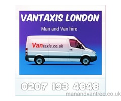 Vantaxis London, Taxi Van and Man Removals service