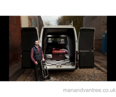 Manchester van hire with English driver