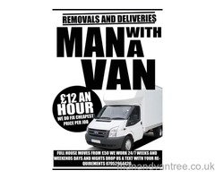 Man and Van Cardiff local House moves from £50