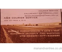 Courier service nationwide furniture delivery Bromsgrove