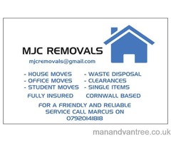 MJC Removals - St Austell Cornwall based removal service