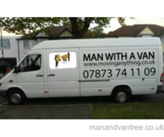 Man and van Manchester Local national and international jobs welcome